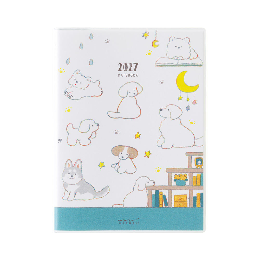 Midori - Pocket Diary A6 Dog 2027
