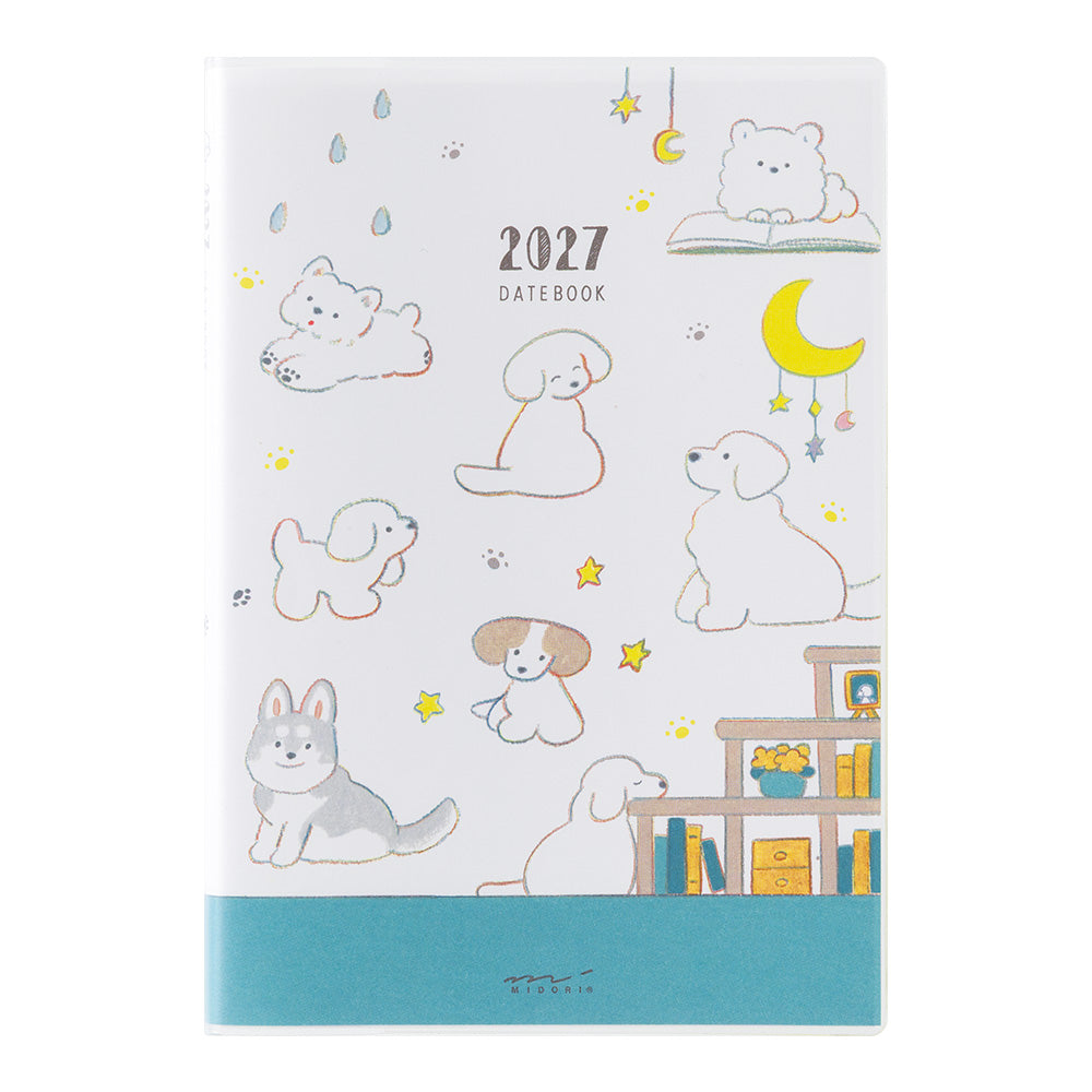 Midori - Pocket Diary B6 Dog 2027