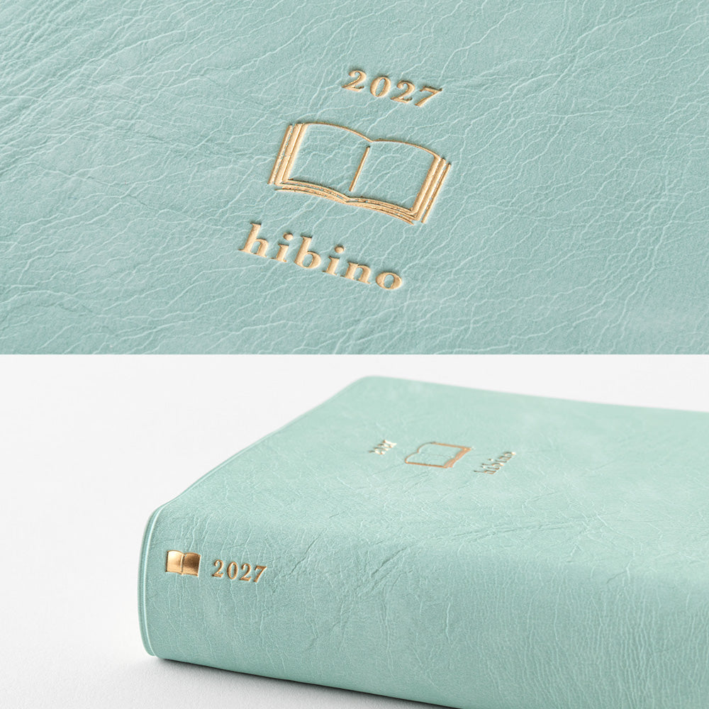 Midori- Diary Hibino A6 Blue Green 2027