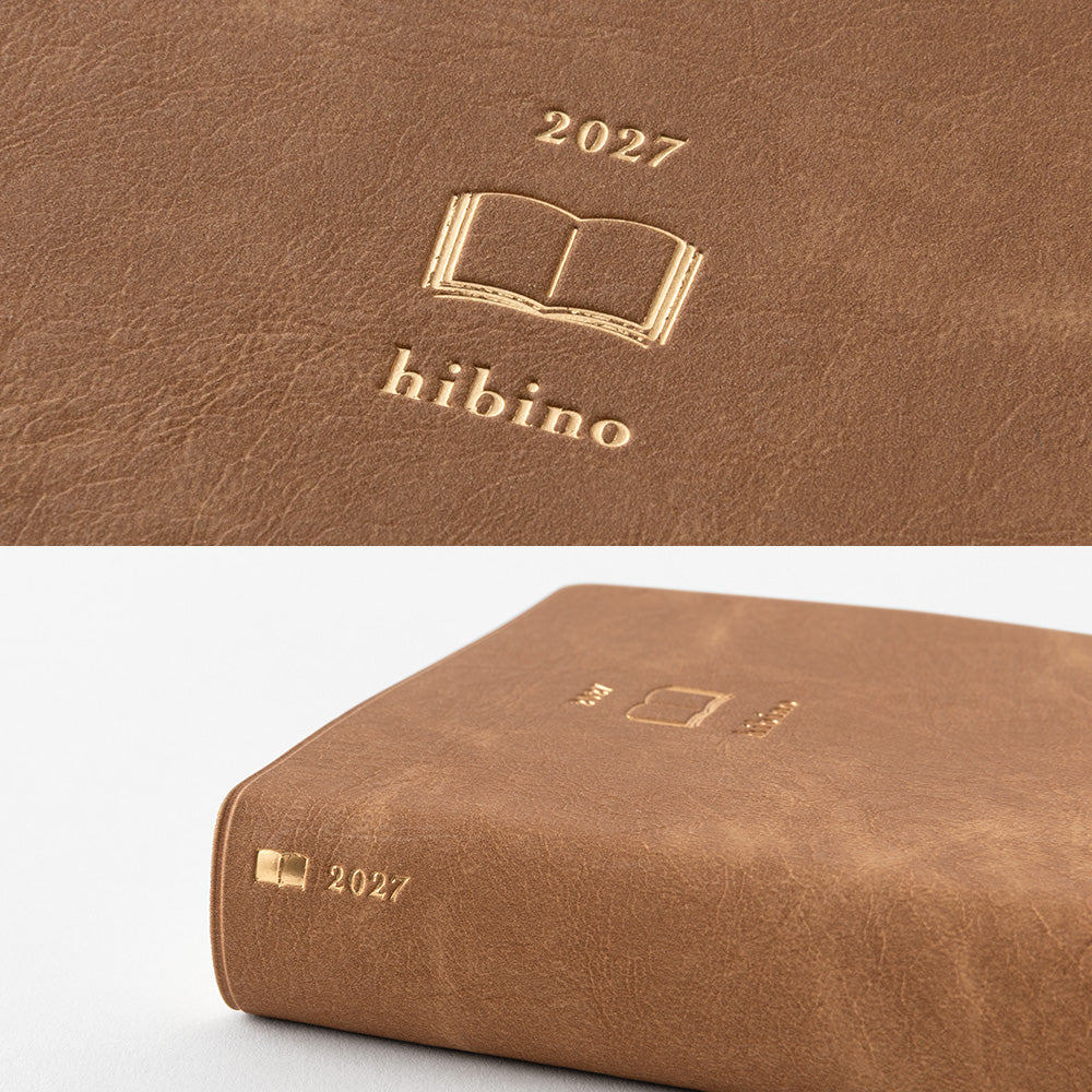 Midori - Diary Hibino A6 Camel 2027