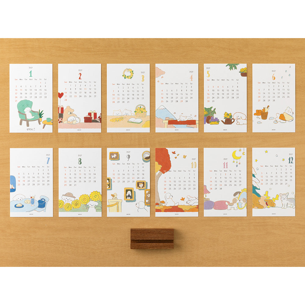 Midori - Stand Calendar Dog 2027