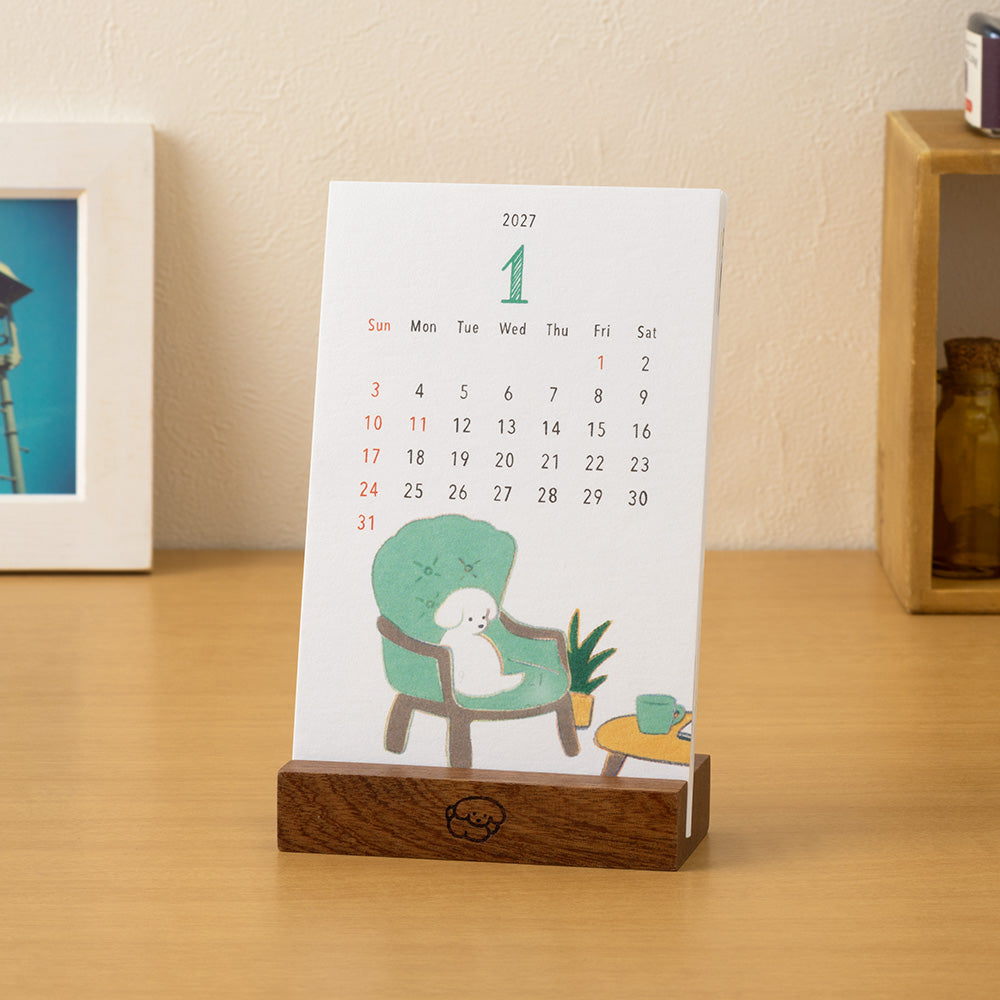 Midori - Stand Calendar Dog 2027