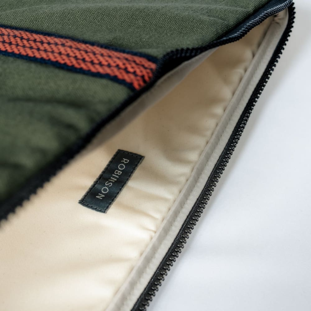Anything x Robinson - Computer Sleeve 15 - Khaki-Etui-DutchMills