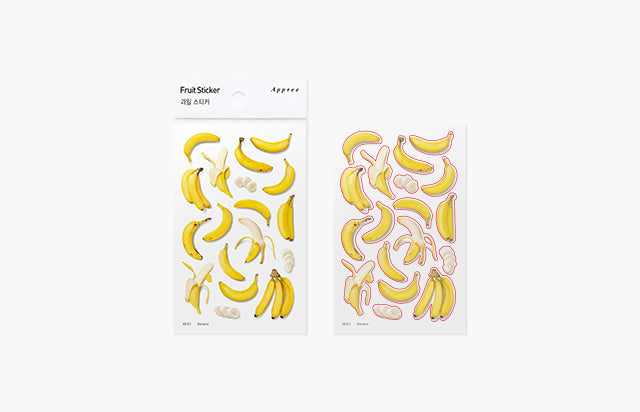 Appree - Fruit Sticker - Banana-Sticker-DutchMills