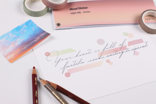 Appree - Mood Sticker - Sunsrise Sky-Sticker-DutchMills