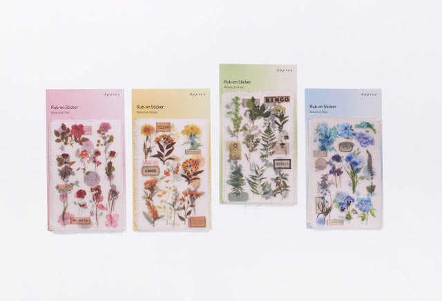 Appree - Rub-on-Sticker - Botanical Green-Sticker-DutchMills