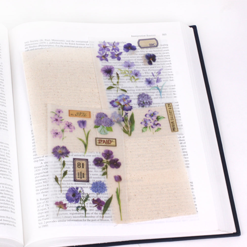 Appree - Rub-on-Sticker - Botanical Purple-Sticker-DutchMills