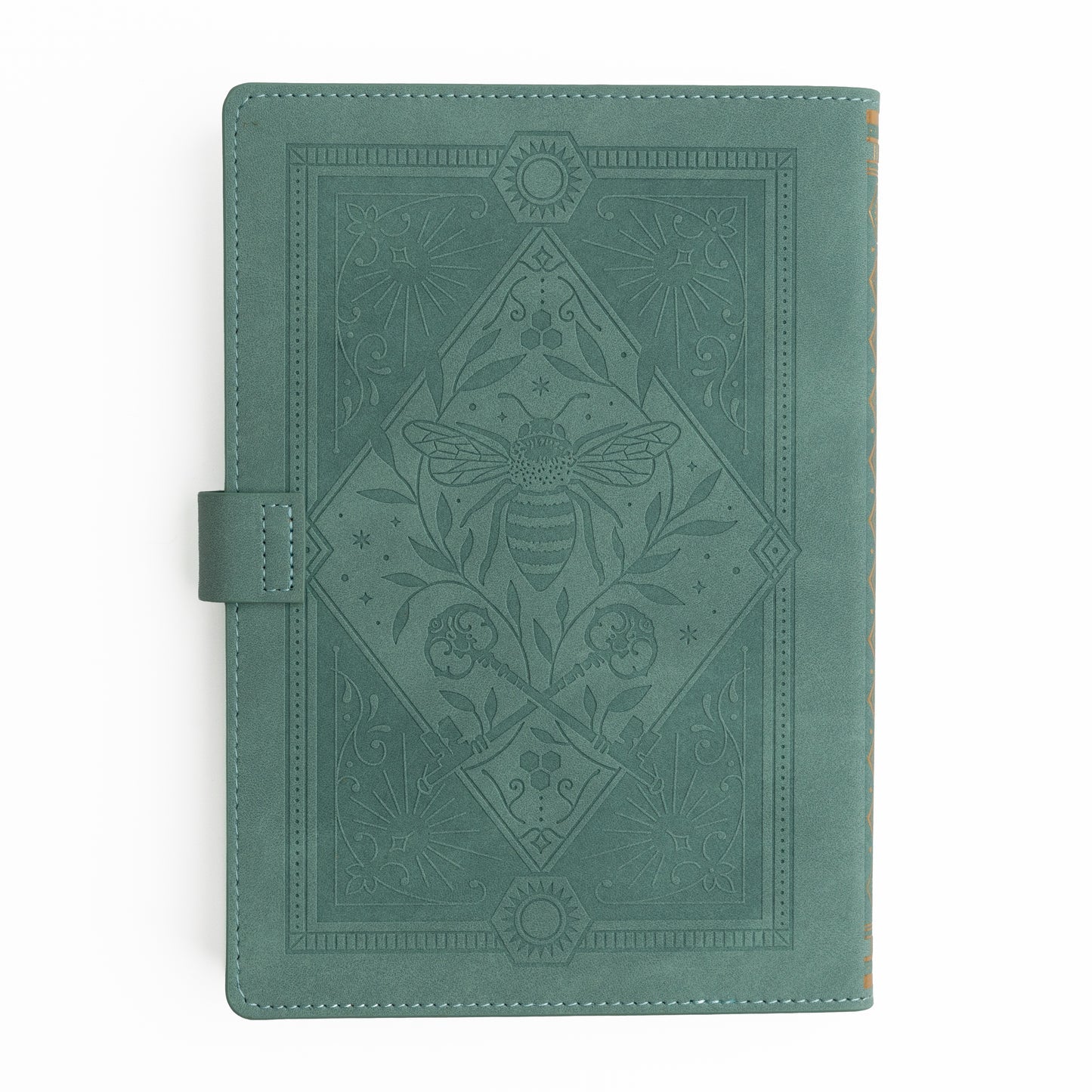 Archer & Olive - A5 Everyday Deluxe System: Keeper of the Bees in Soft Teal-Notitieboek-DutchMills