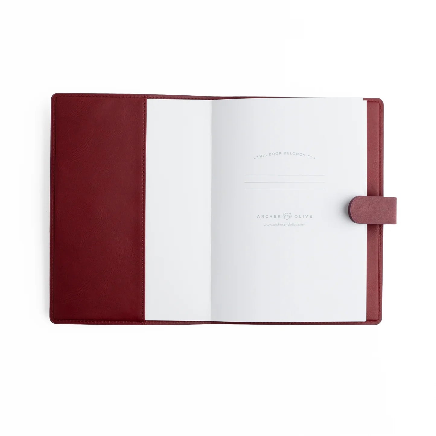 Archer & Olive - A5 Everyday Deluxe System: Storybook in Plum-Notitieboek-DutchMills