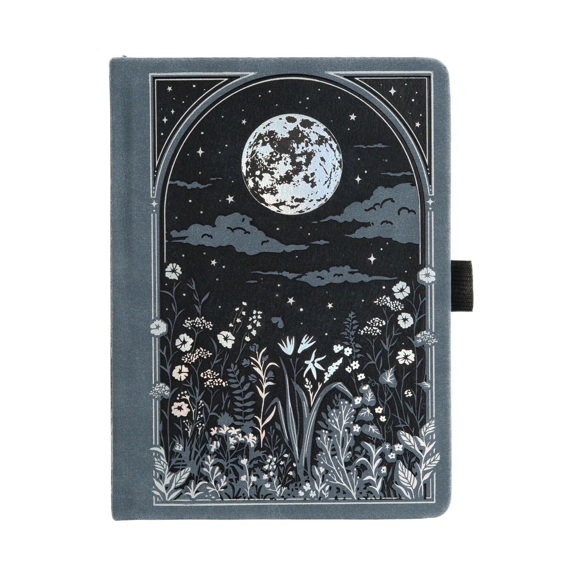 Archer & Olive - A5 Moonlit Garden Dot Grid Notebook-Notitieboek-DutchMills