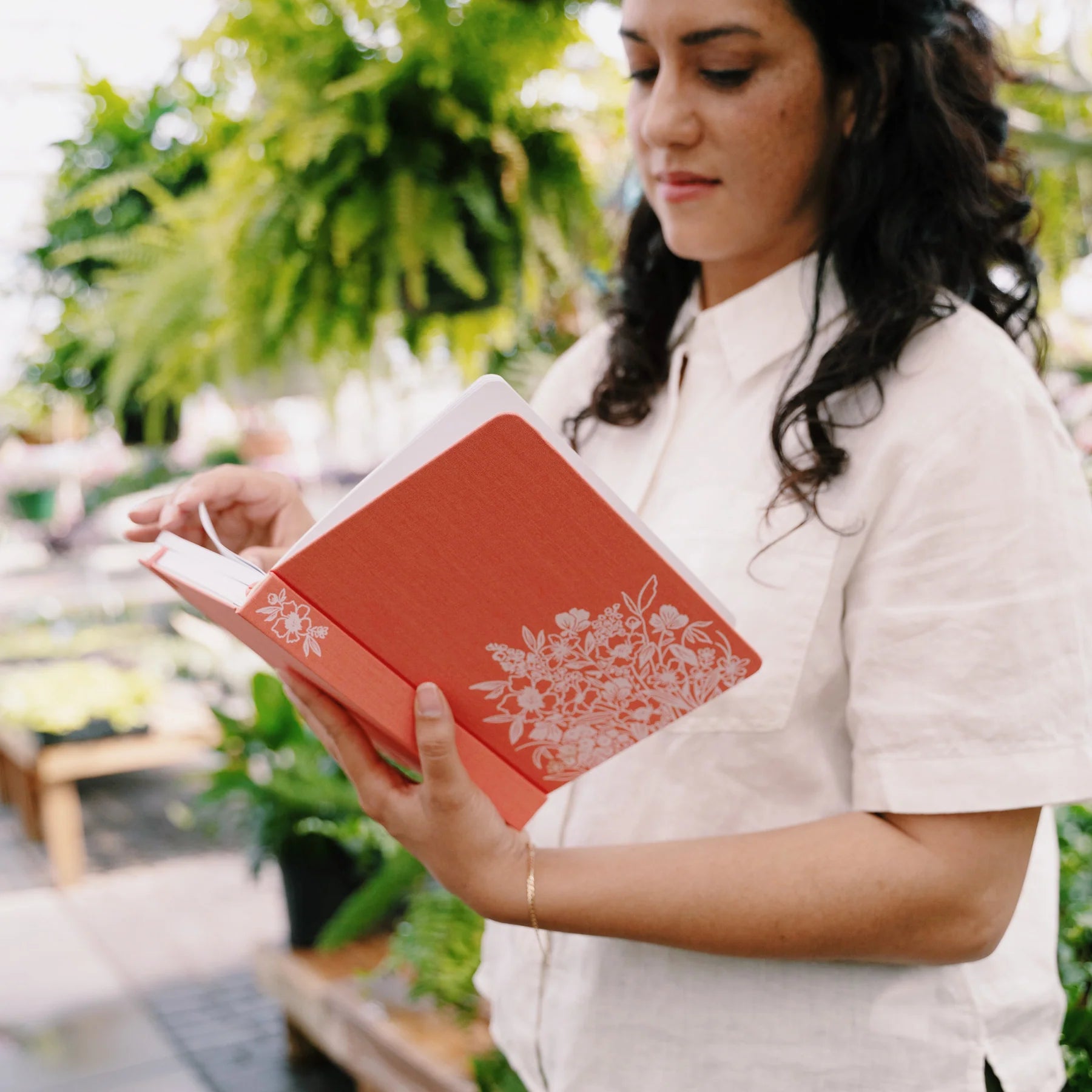 Archer & Olive - A5 Wildflowers Dot Grid Notebook-Notitieboek-DutchMills