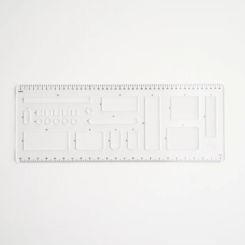 Archer & Olive - B5 Planning Stencil-Stencil-DutchMills