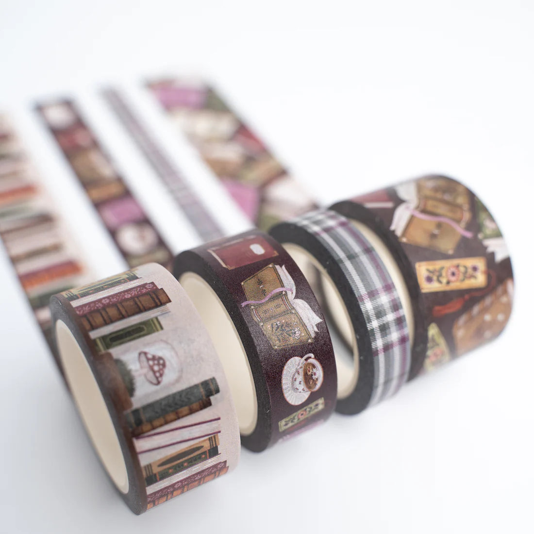 Archer & Olive - Bookshelf Washi Tape-Maskingtape-DutchMills