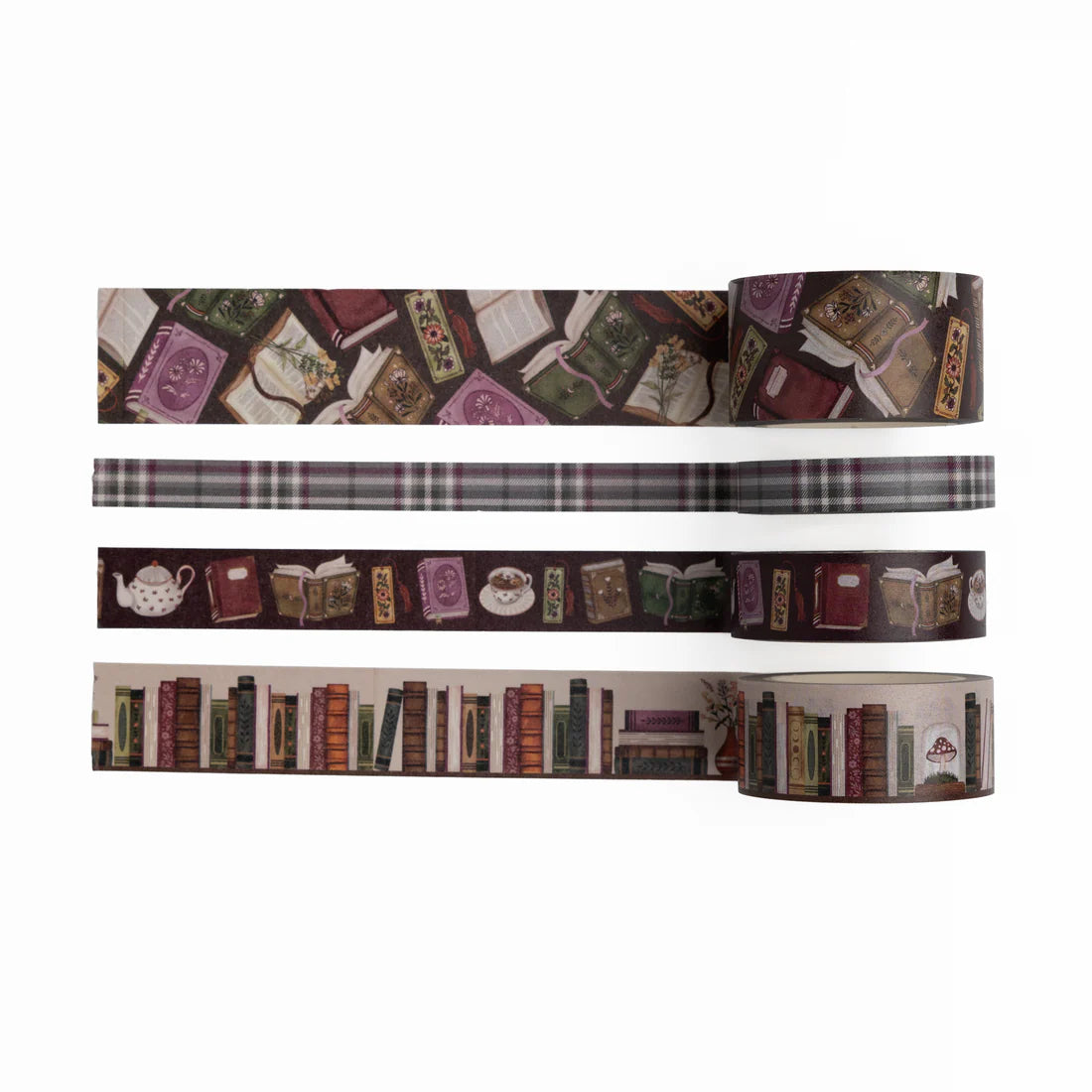Archer & Olive - Bookshelf Washi Tape-Maskingtape-DutchMills