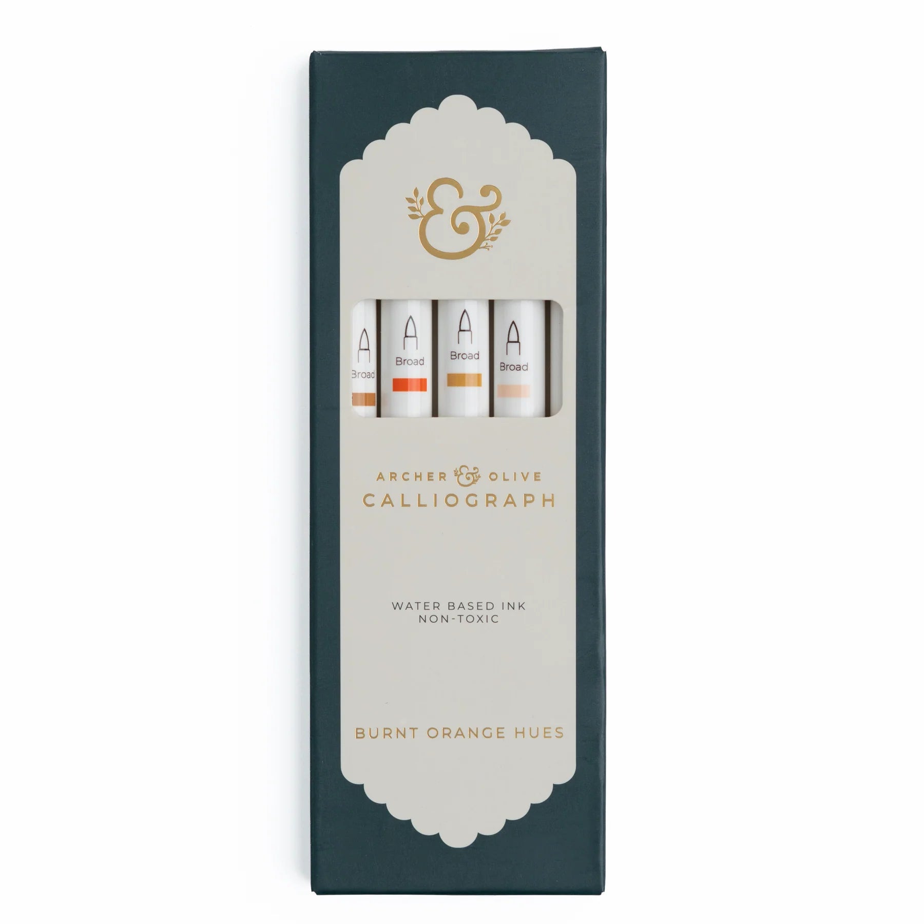 Archer & Olive - Burnt Orange Hues Sets of 5 - Acrylograph-Stift-DutchMills