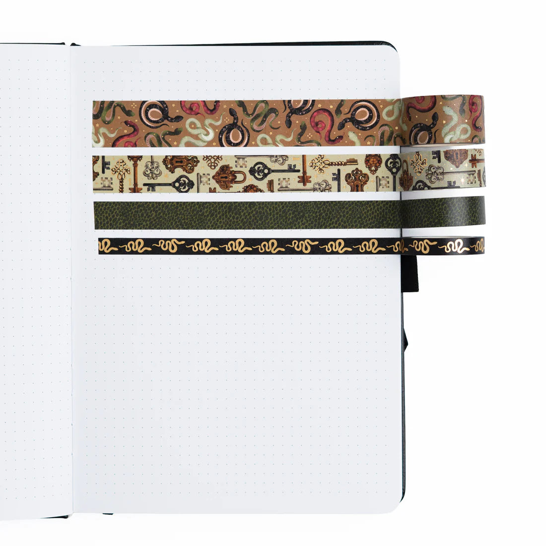 Archer & Olive - Coiled Key Washi Tape Set-Maskingtape-DutchMills