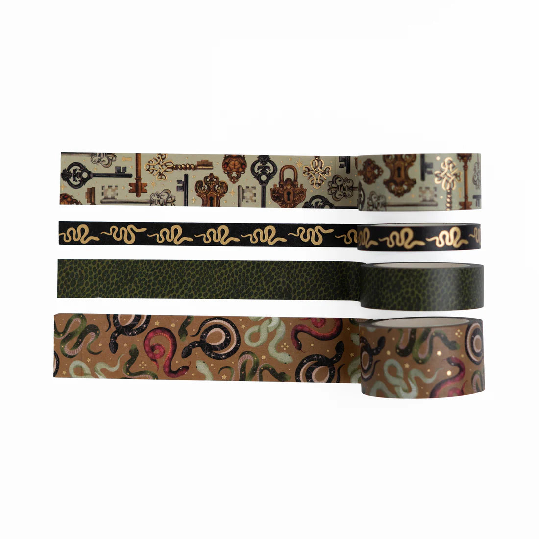 Archer & Olive - Coiled Key Washi Tape Set-Maskingtape-DutchMills
