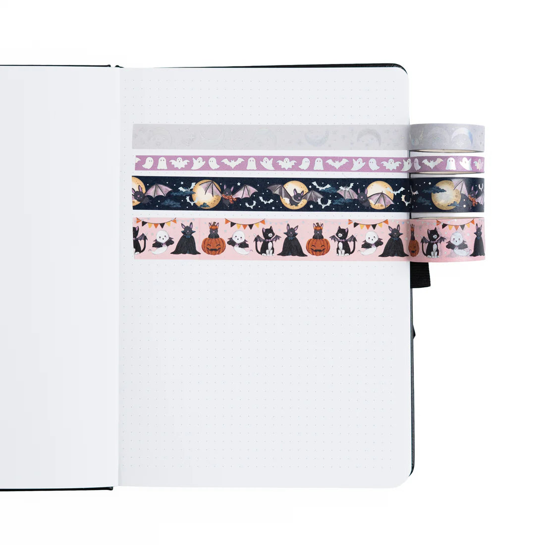 Archer & Olive - Cute Bat Washi Tape Set-Maskingtape-DutchMills