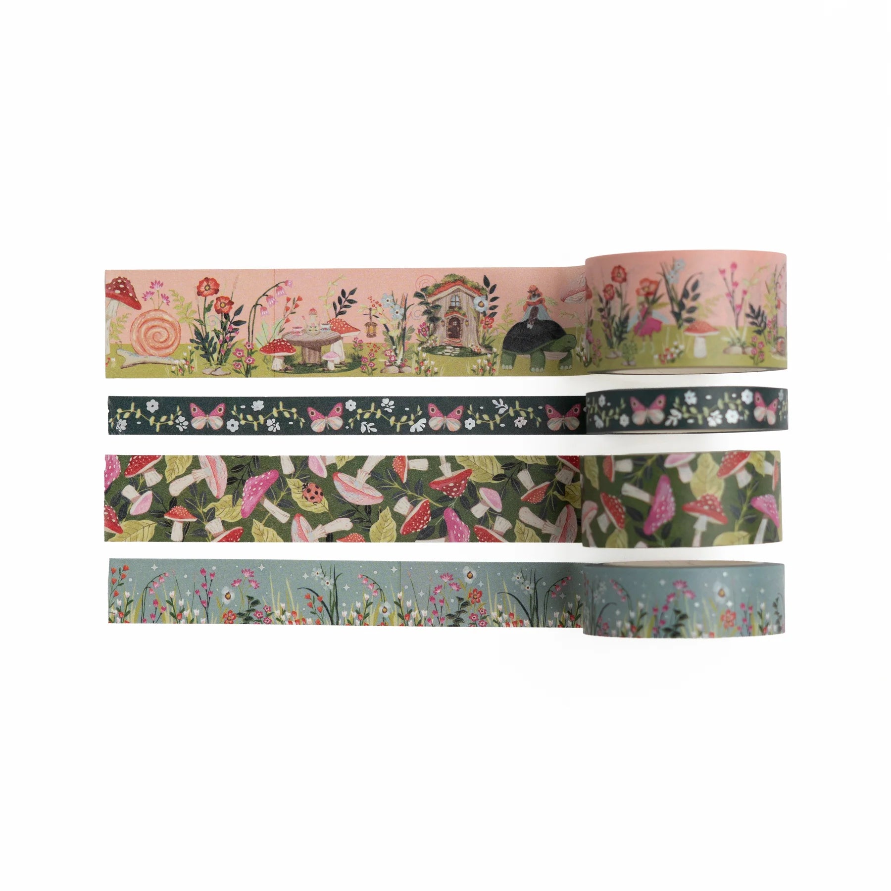 Archer & Olive - Fairy House Washi Tape Set-Maskingtape-DutchMills