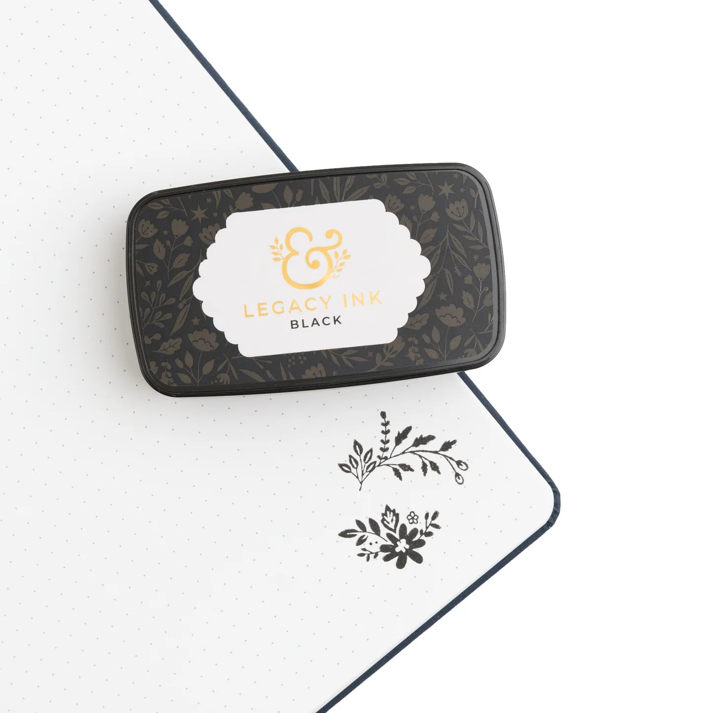 Archer & Olive - Forest Findings Legacy Ink Pad - Black-Stempelkussen-DutchMills