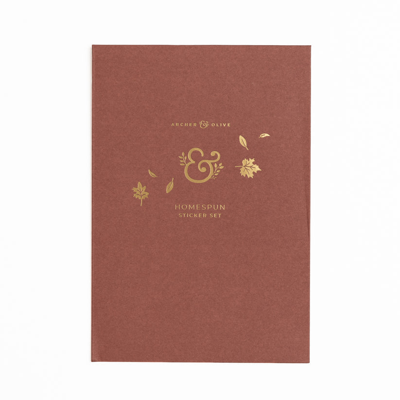 Archer & Olive - Homespun Sticker Set-Sticker-DutchMills