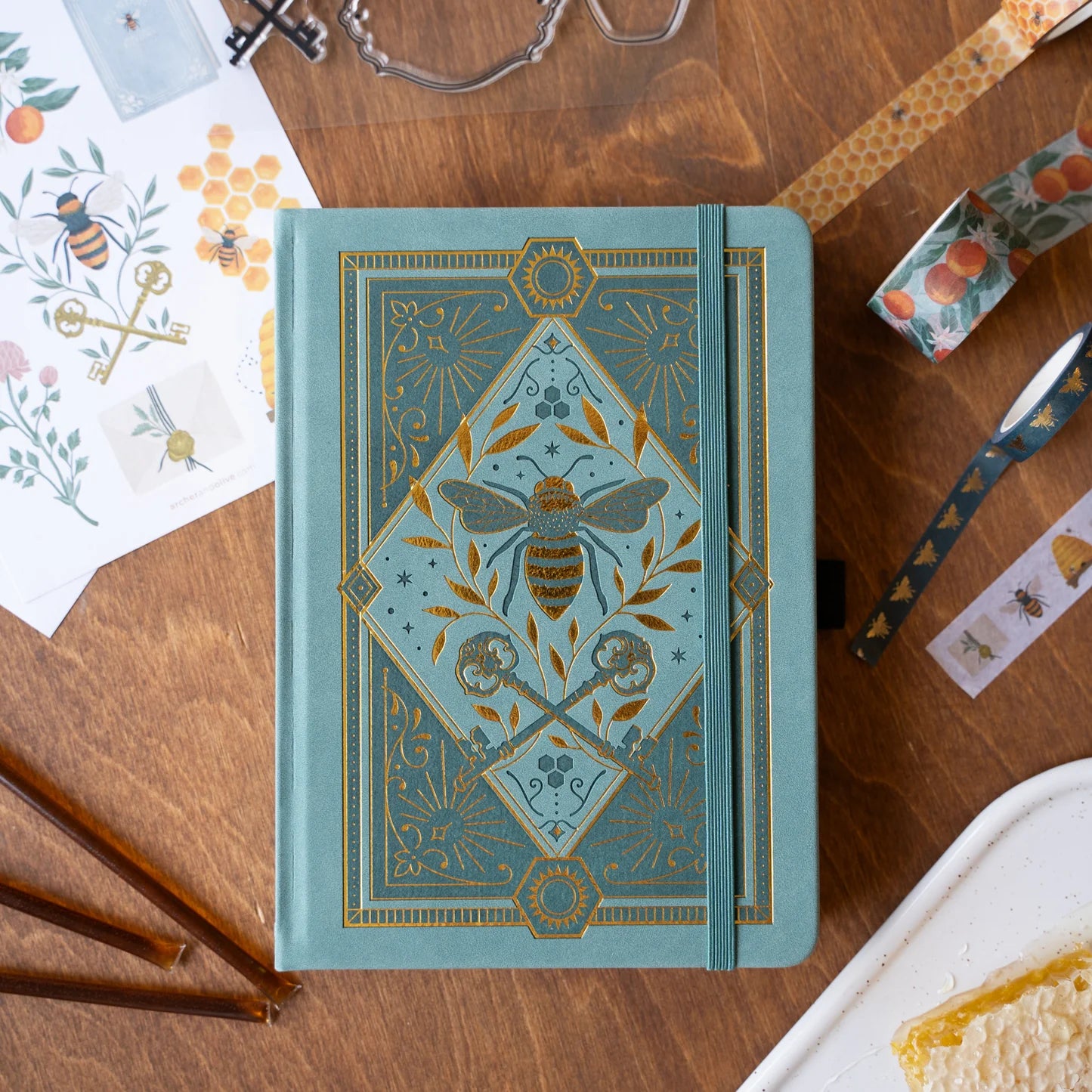 Archer & Olive - Keeper of the Bees Washi Tape Set-Maskingtape-DutchMills