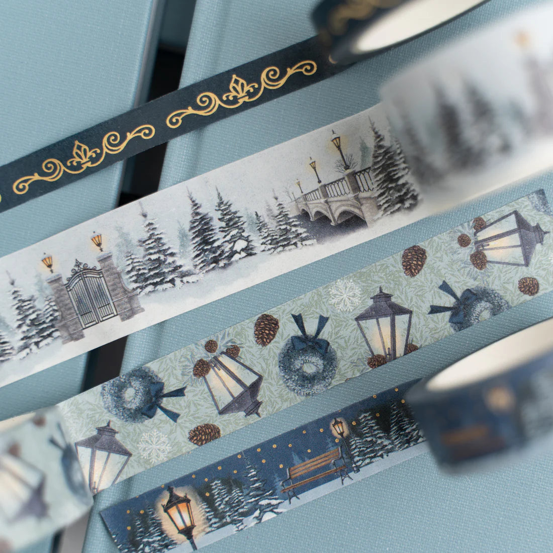 Archer & Olive - Lamp Post Washi Tape Set-Maskingtape-DutchMills