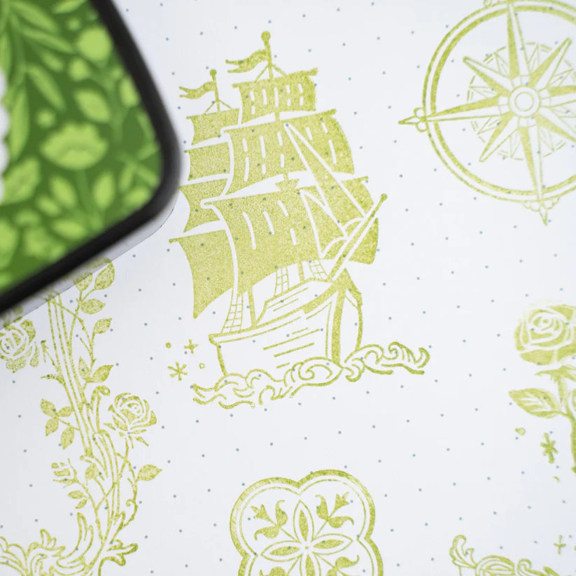 Archer & Olive - Legacy Ink Pad - Leaf Green-Stempelkussen-DutchMills