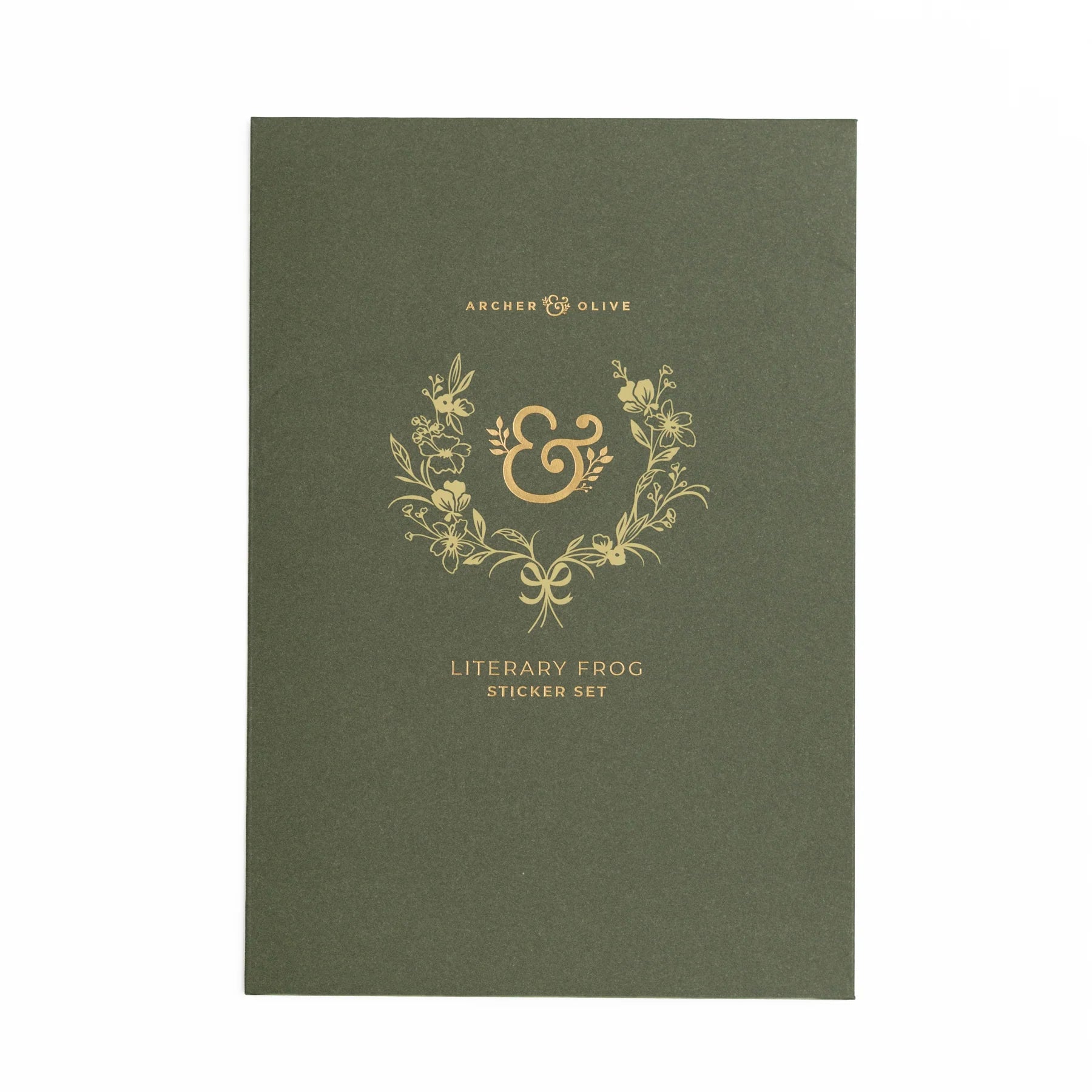 Archer & Olive - Literary Frog Sticker Set-Sticker-DutchMills