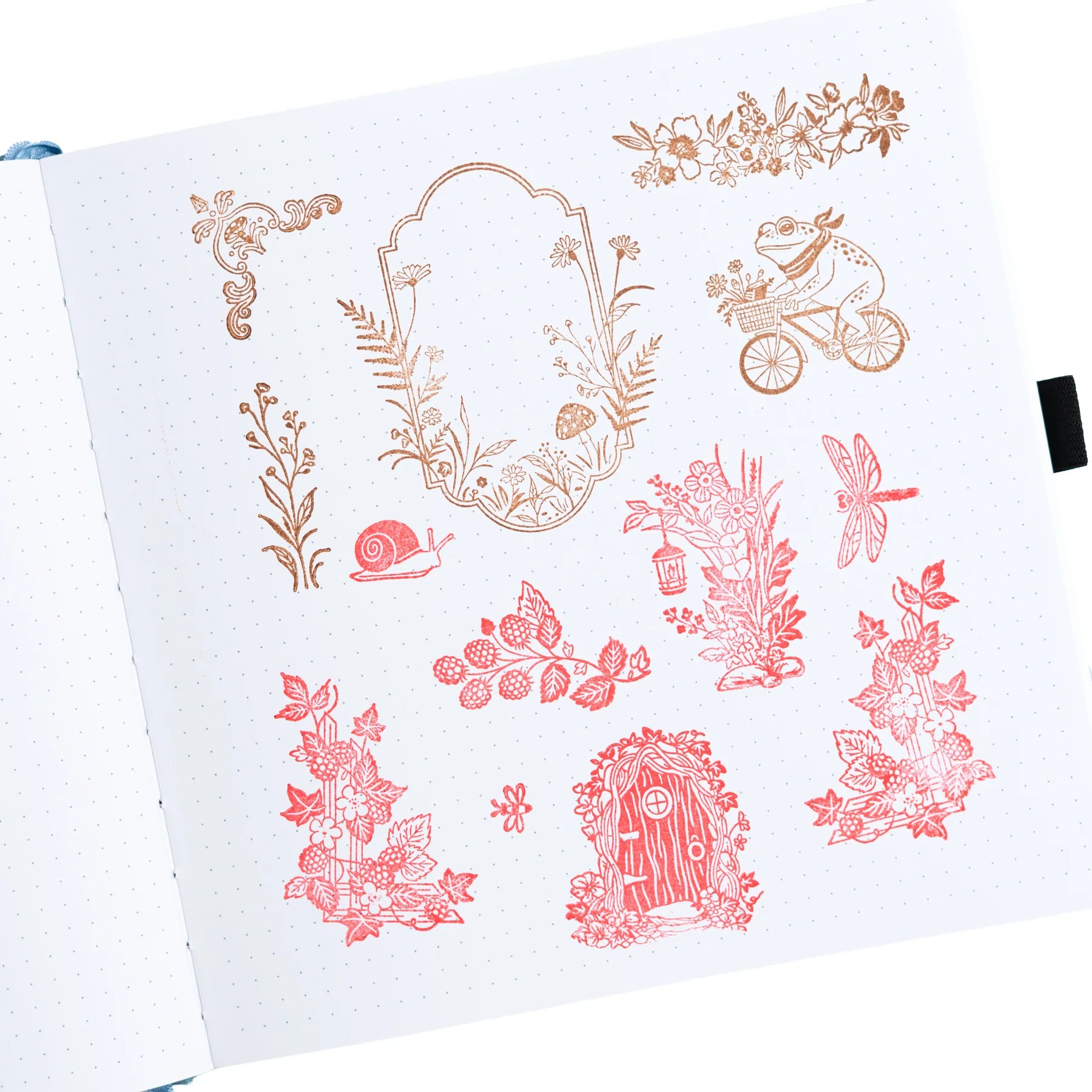 Archer & Olive - Meadow & Vine Acrylic Stamp Set-Stempel-DutchMills
