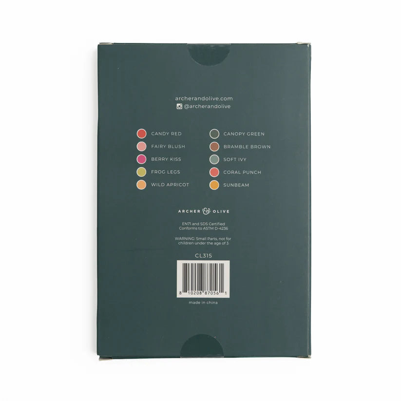 Archer & Olive - Meadow & Vine Calliograph Pens 10 pack-Stift-DutchMills