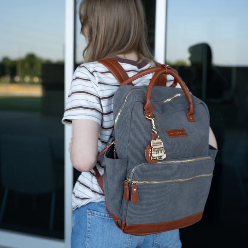 Archer & Olive - Quiet Corners Backpack | Gray-Tas-DutchMills