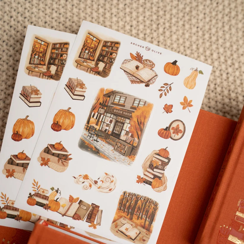 Archer & Olive - Reading Season Sticker Set-Sticker-DutchMills