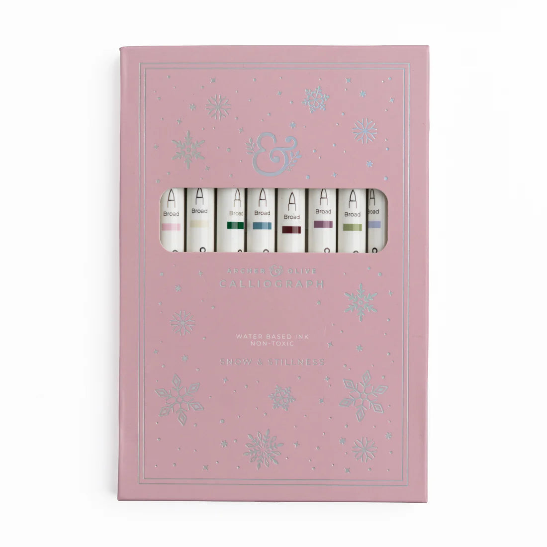 Archer & Olive - Snow & Stillness Calliograph Pens 10 pack-Stift-DutchMills