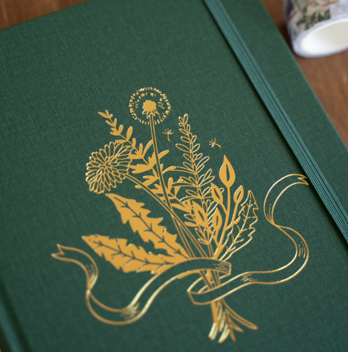 Archer & Olive - Square Botanist Dot Grid Notebook-Notitieboek-DutchMills