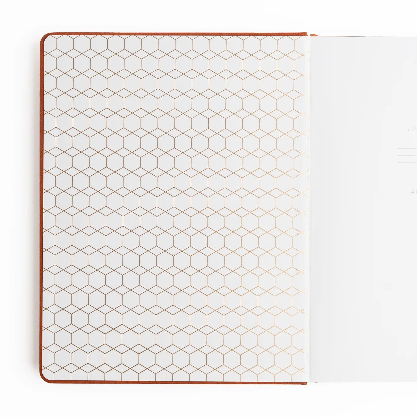 Archer & Olive - Square Keeper of the Bees in Rust Dot Grid Notebook-Notitieboek-DutchMills