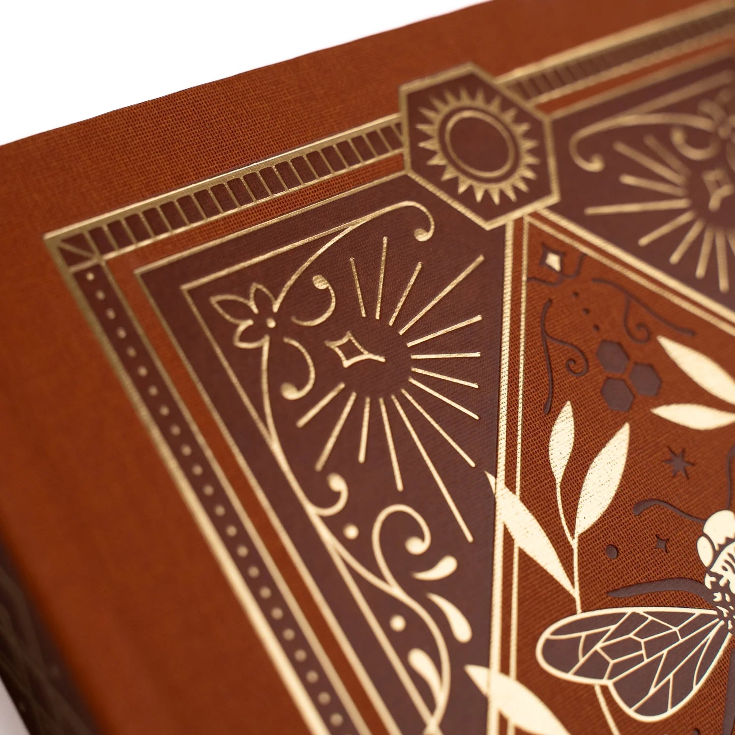 Archer & Olive - Square Keeper of the Bees in Rust Dot Grid Notebook-Notitieboek-DutchMills