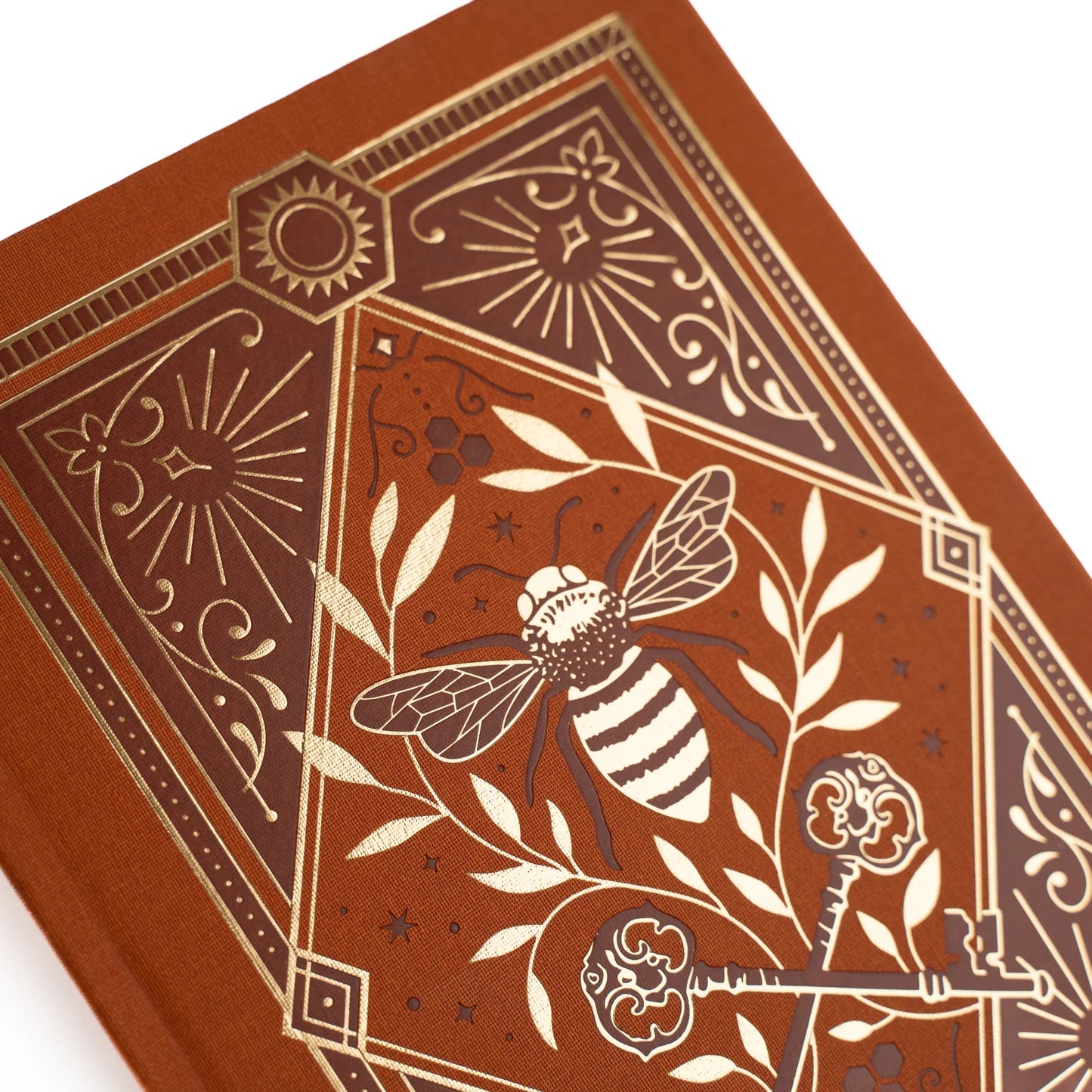 Archer & Olive - Square Keeper of the Bees in Rust Dot Grid Notebook-Notitieboek-DutchMills