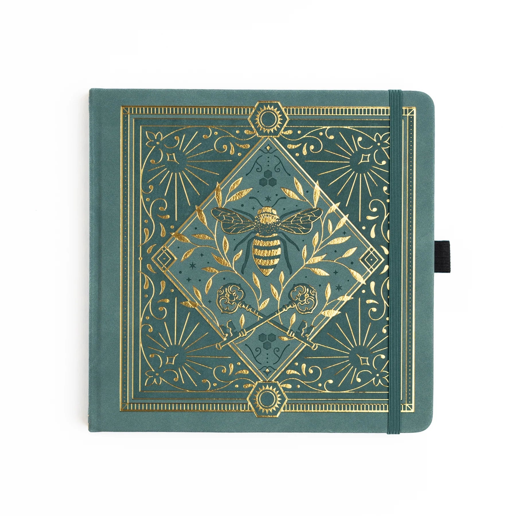 Archer & Olive - Square Spring Bee Dot Grid Notebook-Notitieboek-DutchMills