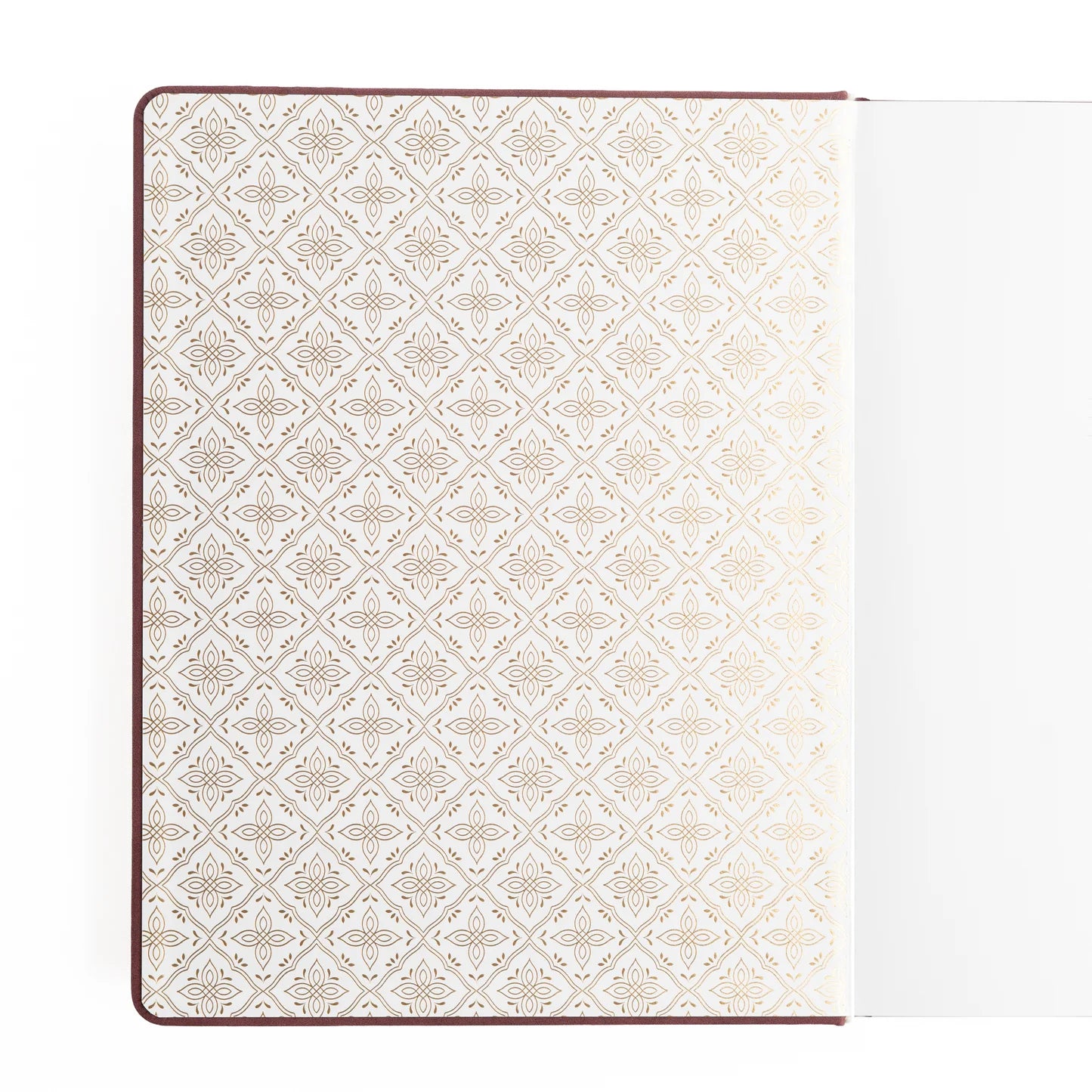 Archer & Olive - Square Storybook in Plum Dot Grid Notebook-Notitieboek-DutchMills