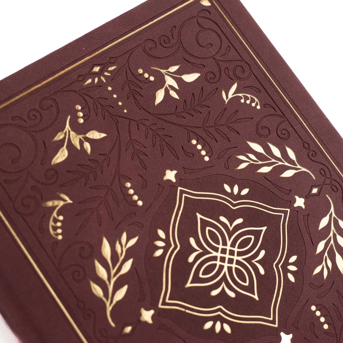 Archer & Olive - Square Storybook in Plum Dot Grid Notebook-Notitieboek-DutchMills