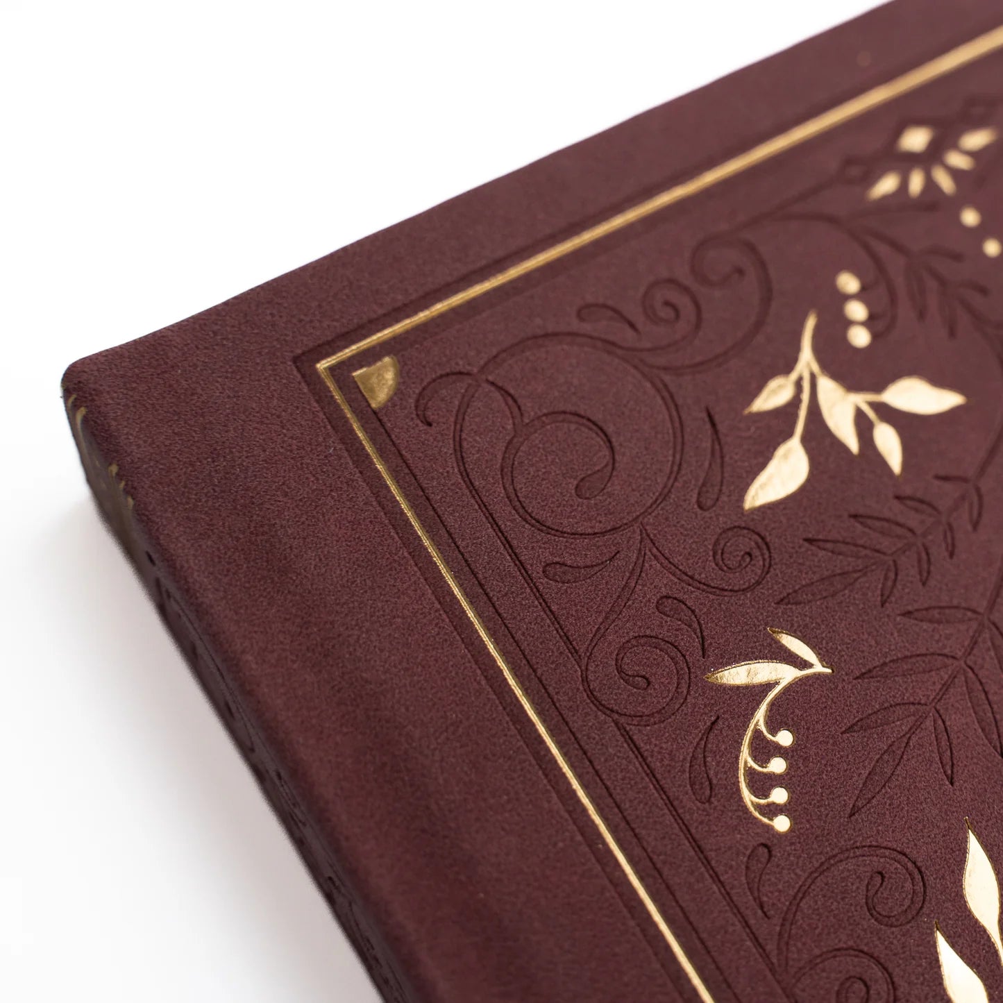 Archer & Olive - Square Storybook in Plum Dot Grid Notebook-Notitieboek-DutchMills