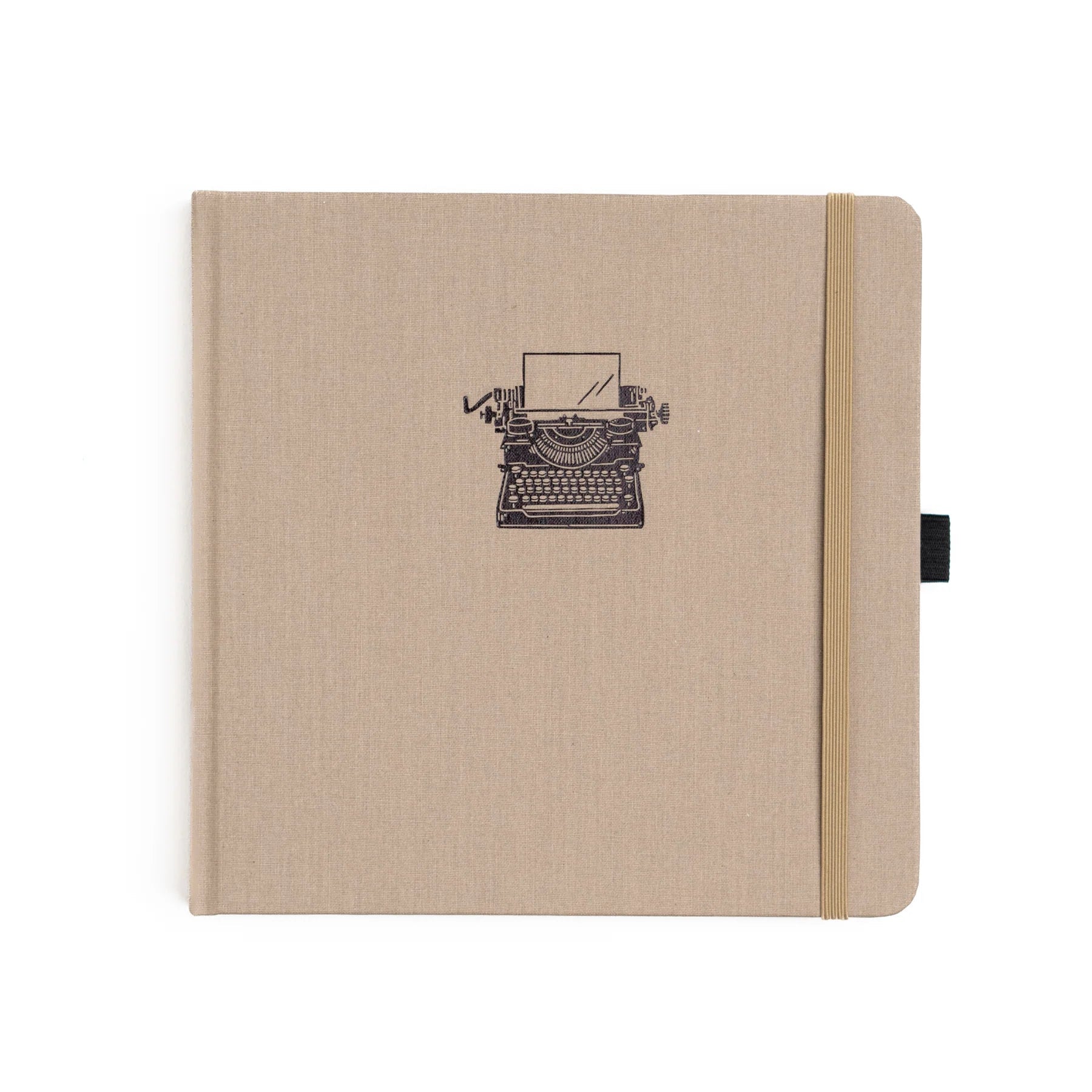 Archer & Olive - Square Vintage Typewriter Dot Grid Notebook-Notitieboek-DutchMills