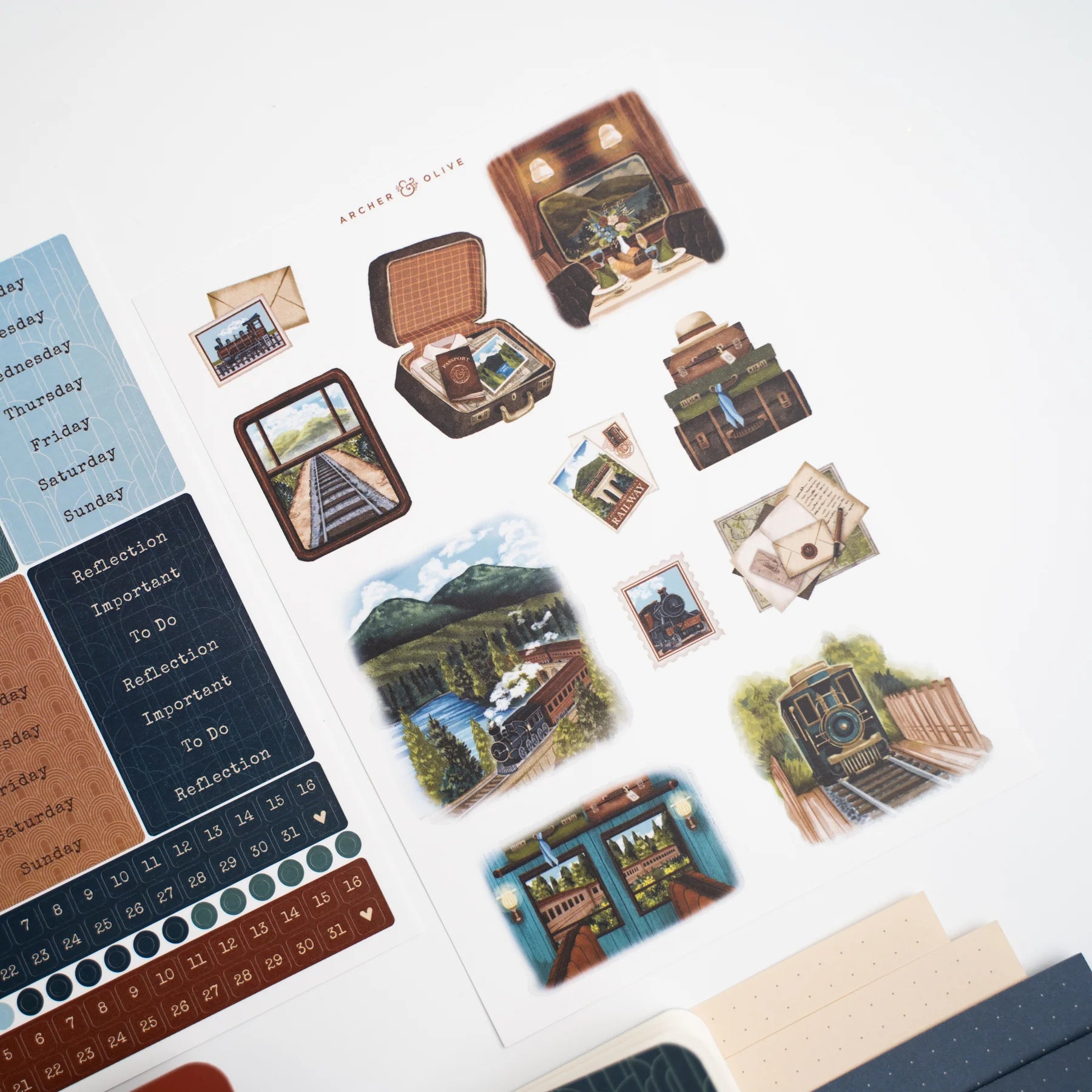 Archer & Olive - The Scenic Route Kit - June 2026-Sticker-DutchMills