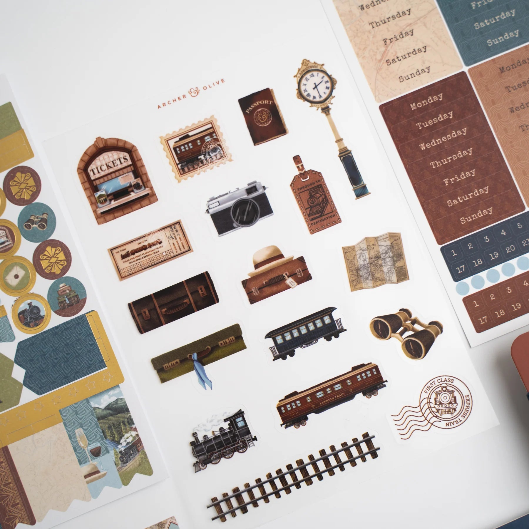 Archer & Olive - The Scenic Route Kit - June 2026-Sticker-DutchMills