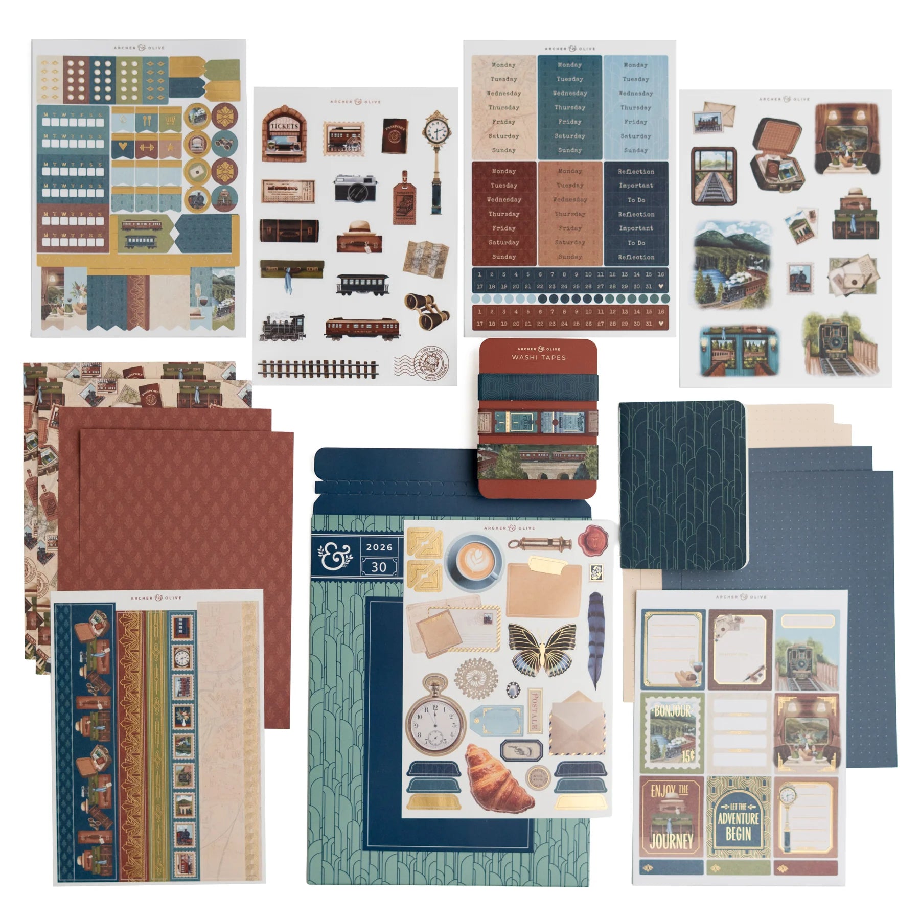 Archer & Olive - The Scenic Route Kit - June 2026-Sticker-DutchMills