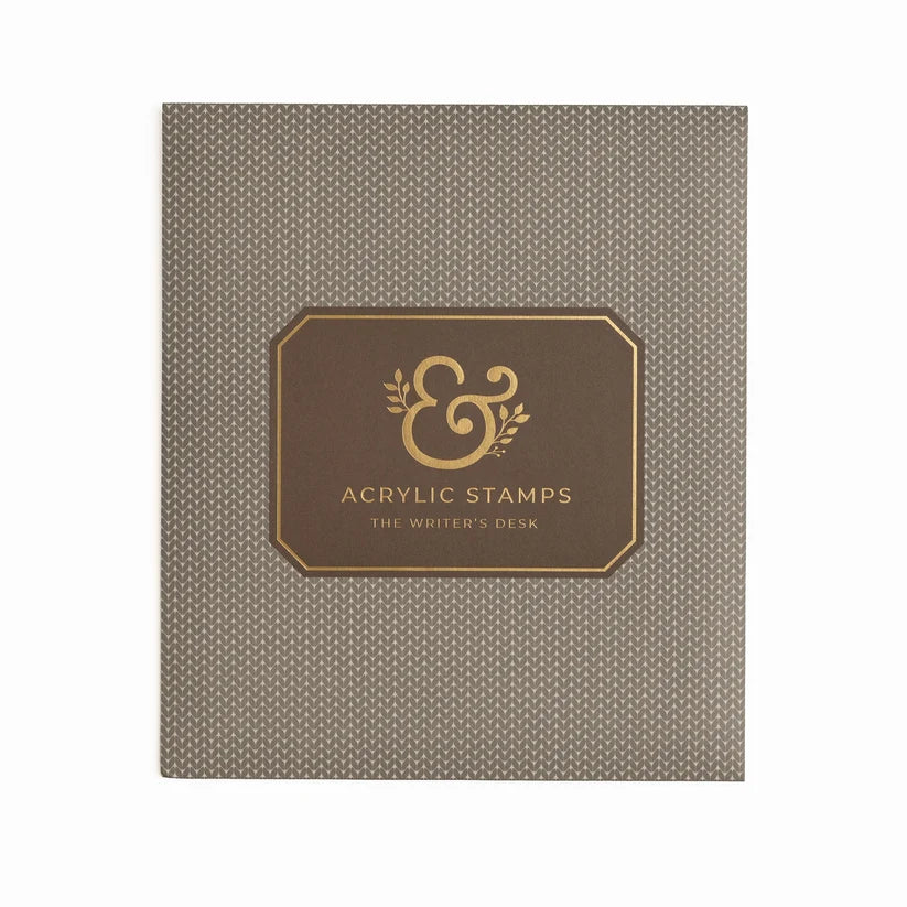 Archer & Olive - The Writer's Desk Acrylic Stamp Set-Stempel-DutchMills