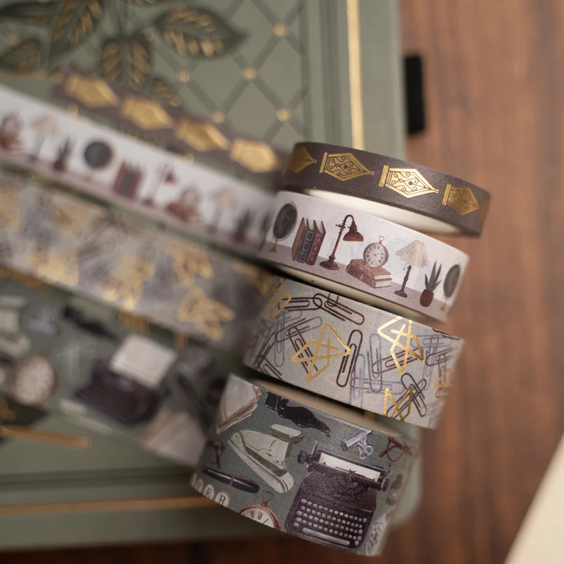 Archer & Olive - The Writer's Desk Washi Tape Set-Maskingtape-DutchMills