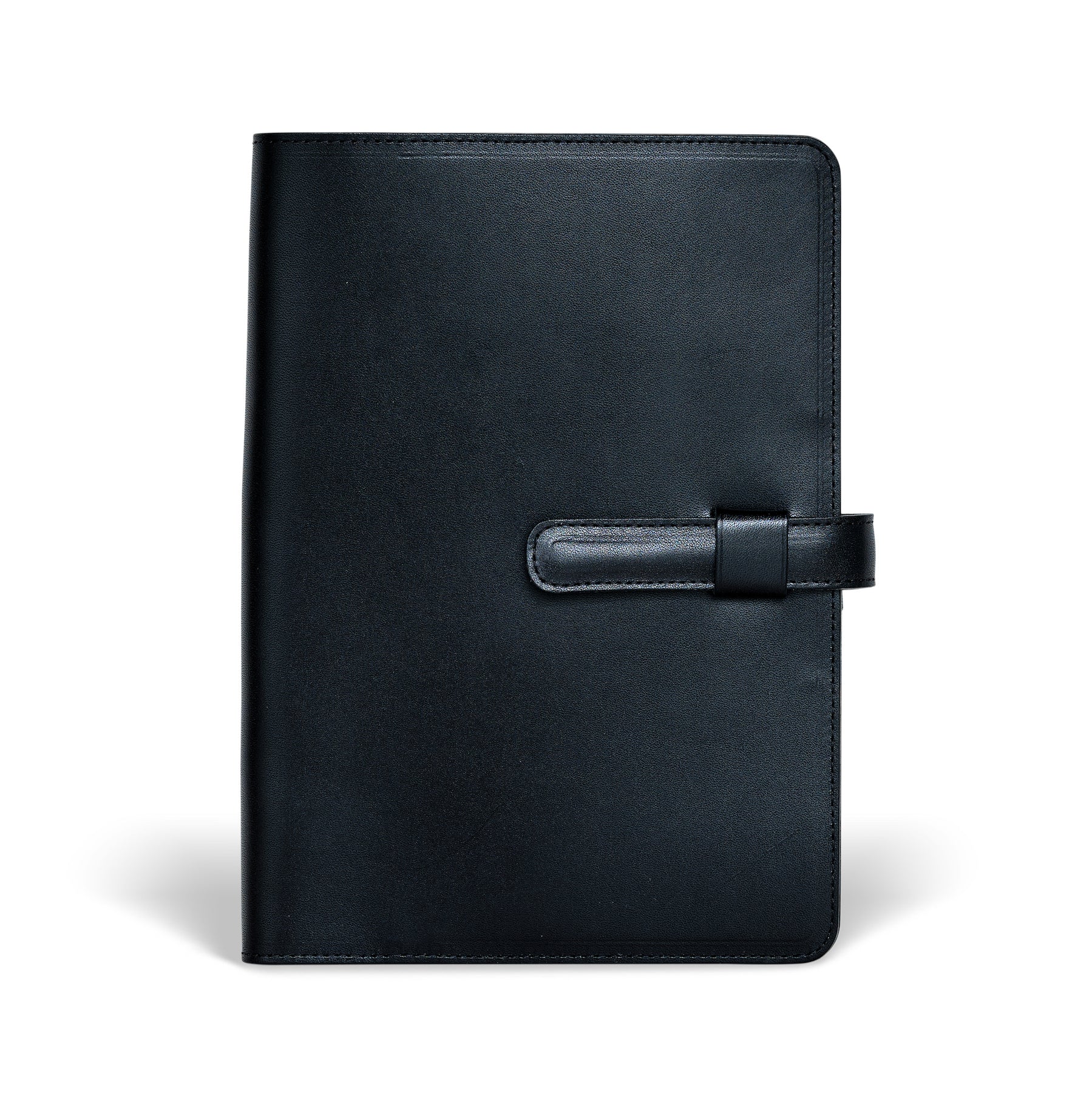 Atelier Phileas - Yokohama A5 Leather Notebook Cover - Black-Cover-DutchMills