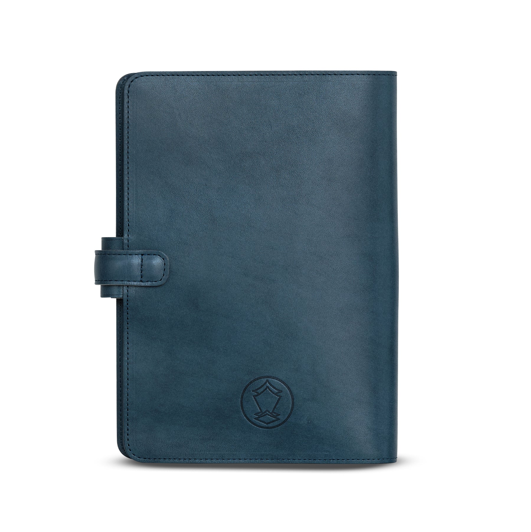 Atelier Phileas - Yokohama A5 Leather Notebook Cover - Blue-Cover-DutchMills